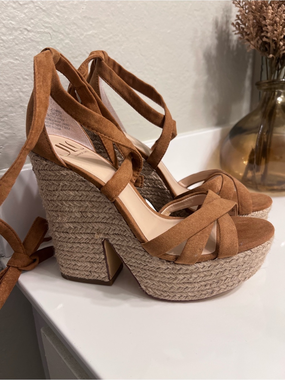 JLO Minel Platform Sandal